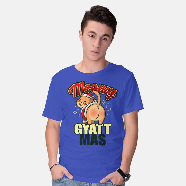 Meowy Gyattmas-Mens-Basic-Tee-Boggs Nicolas