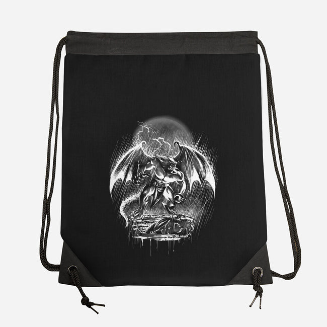 Gargoyle City-None-Drawstring-Bag-zascanauta