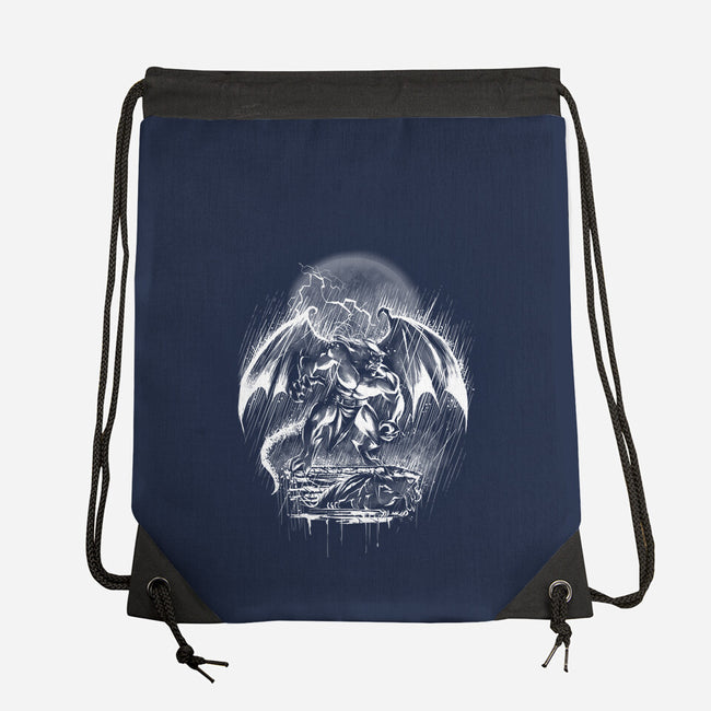 Gargoyle City-None-Drawstring-Bag-zascanauta