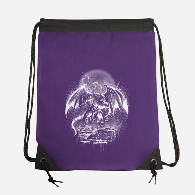 Gargoyle City-None-Drawstring-Bag-zascanauta