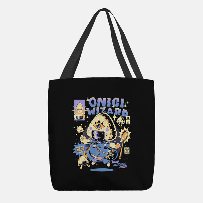 Onigiwizard-None-Basic Tote-Bag-ilustrata