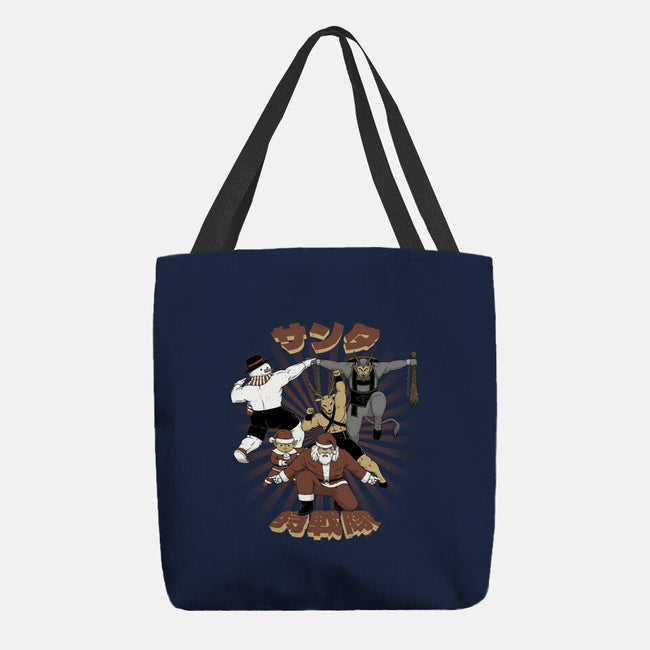 Santa Force-None-Basic Tote-Bag-pigboom