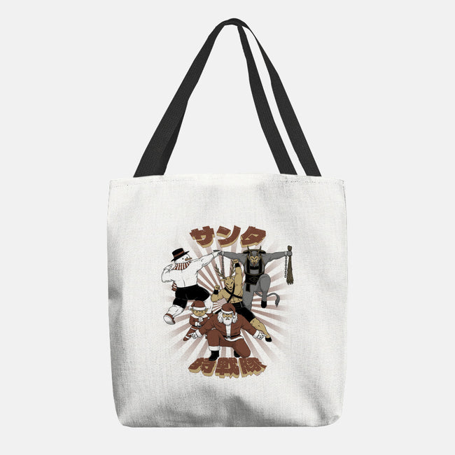 Santa Force-None-Basic Tote-Bag-pigboom