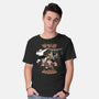 Santa Force-Mens-Basic-Tee-pigboom