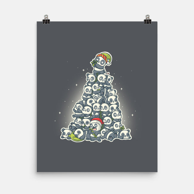 Panda Christmas-None-Matte-Poster-Freecheese