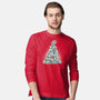 Panda Christmas-Mens-Long Sleeved-Tee-Freecheese