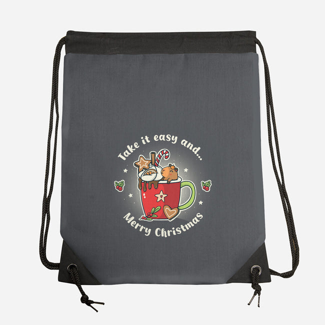 Cozy Christmas-None-Drawstring-Bag-Freecheese
