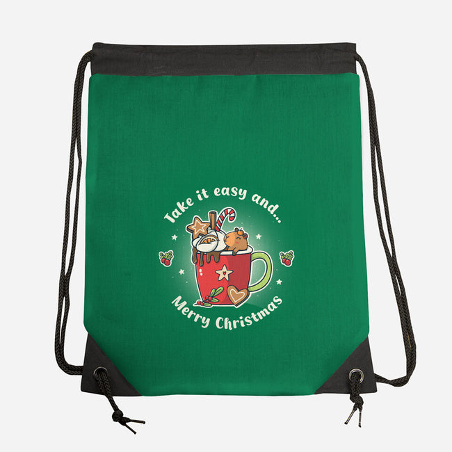 Cozy Christmas-None-Drawstring-Bag-Freecheese