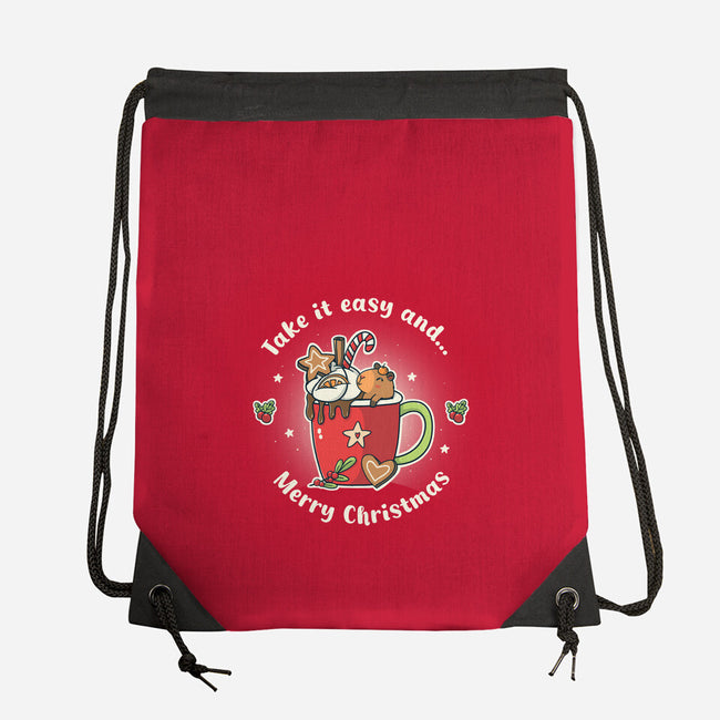 Cozy Christmas-None-Drawstring-Bag-Freecheese