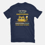 Trying To Be Less Condescending-Womens-Fitted-Tee-kg07