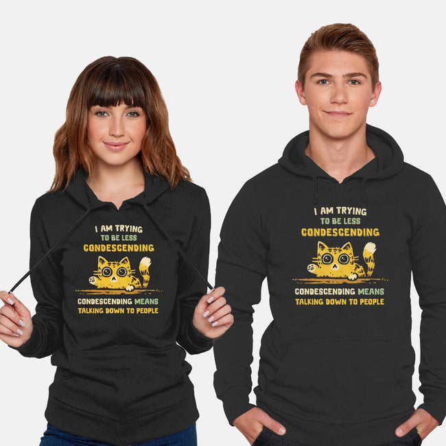 Trying To Be Less Condescending-Unisex-Pullover-Sweatshirt-kg07