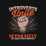 Introverts Unite Separately-None-Removable Cover w Insert-Throw Pillow-koalastudio