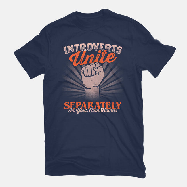 Introverts Unite Separately-Mens-Basic-Tee-koalastudio