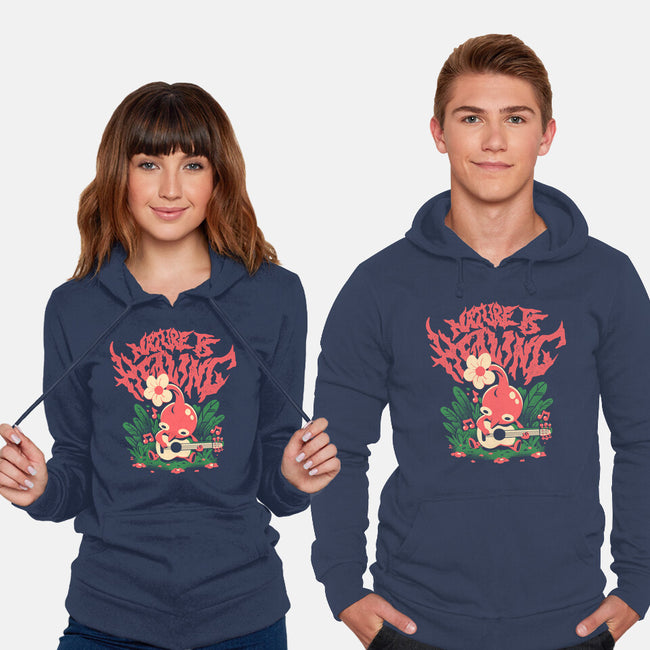 Nature Is Healing-Unisex-Pullover-Sweatshirt-Estudio Horta