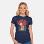 Nature Is Healing-Womens-Fitted-Tee-Estudio Horta