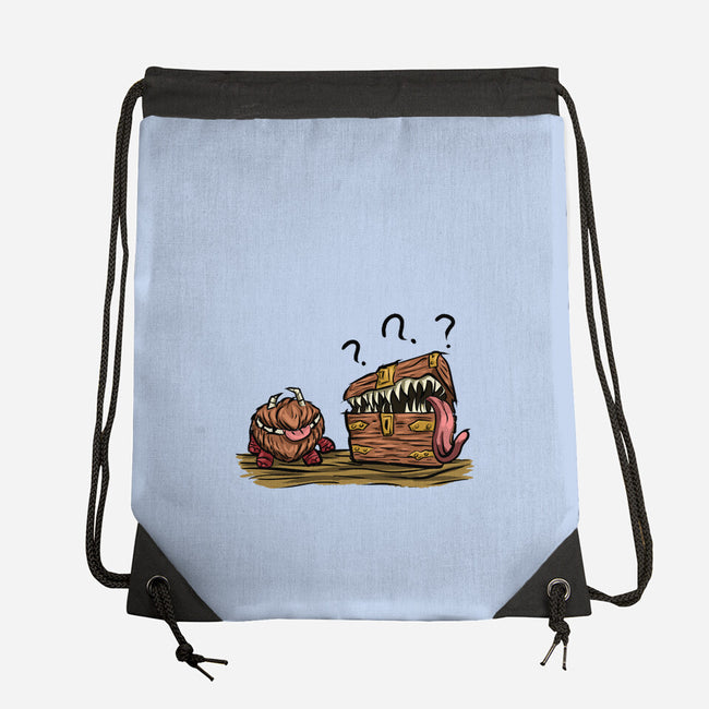Two Mimics-None-Drawstring-Bag-nickzzarto