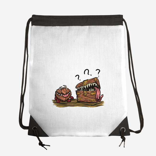 Two Mimics-None-Drawstring-Bag-nickzzarto