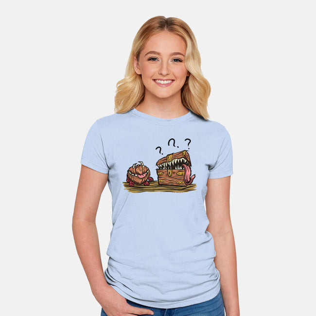 Two Mimics-Womens-Fitted-Tee-nickzzarto