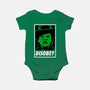 Disobey The Wizard-Baby-Basic-Onesie-patrickgp