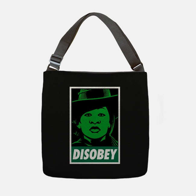 Disobey The Wizard-None-Adjustable Tote-Bag-patrickgp