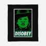 Disobey The Wizard-None-Fleece-Blanket-patrickgp