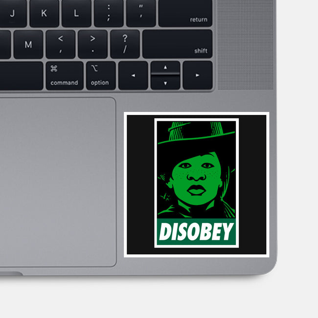 Disobey The Wizard-None-Glossy-Sticker-patrickgp