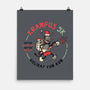 Krampus 5K Fun Run-None-Matte-Poster-hbdesign