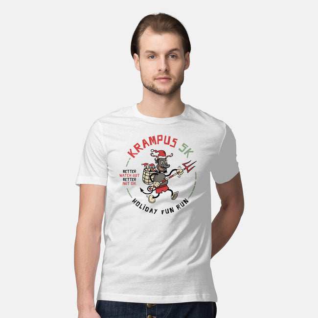 Krampus 5K Fun Run-Mens-Premium-Tee-hbdesign