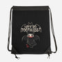 Why So Toothless-None-Drawstring-Bag-yumie