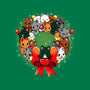 Kittens Christmas Wreath-Unisex-Pullover-Sweatshirt-Vallina84