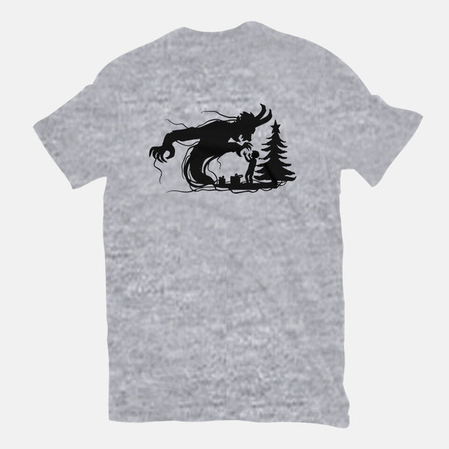 Merry Krampus Night-Unisex-Basic-Tee-dalethesk8er