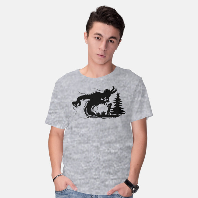 Merry Krampus Night-Mens-Basic-Tee-dalethesk8er