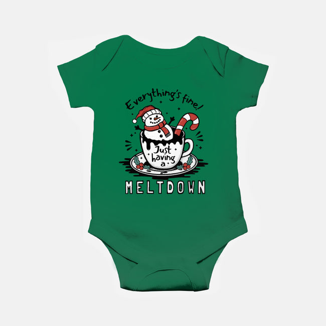 Just Having A Meltdown-Baby-Basic-Onesie-Trendlory