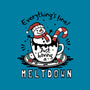 Just Having A Meltdown-Womens-Basic-Tee-Trendlory