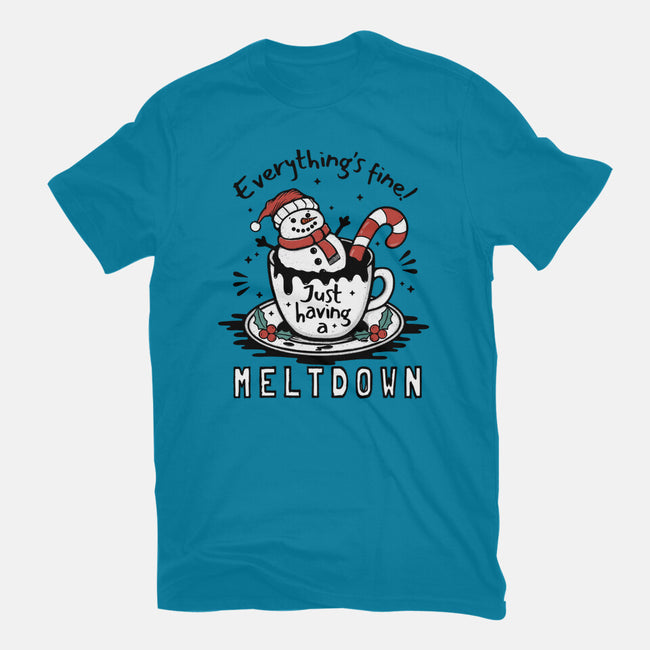 Just Having A Meltdown-Womens-Basic-Tee-Trendlory