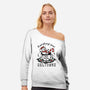 Just Having A Meltdown-Womens-Off Shoulder-Sweatshirt-Trendlory