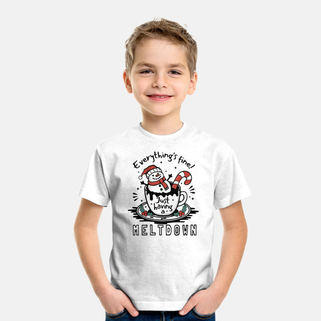 Just Having A Meltdown-Youth-Basic-Tee-Trendlory