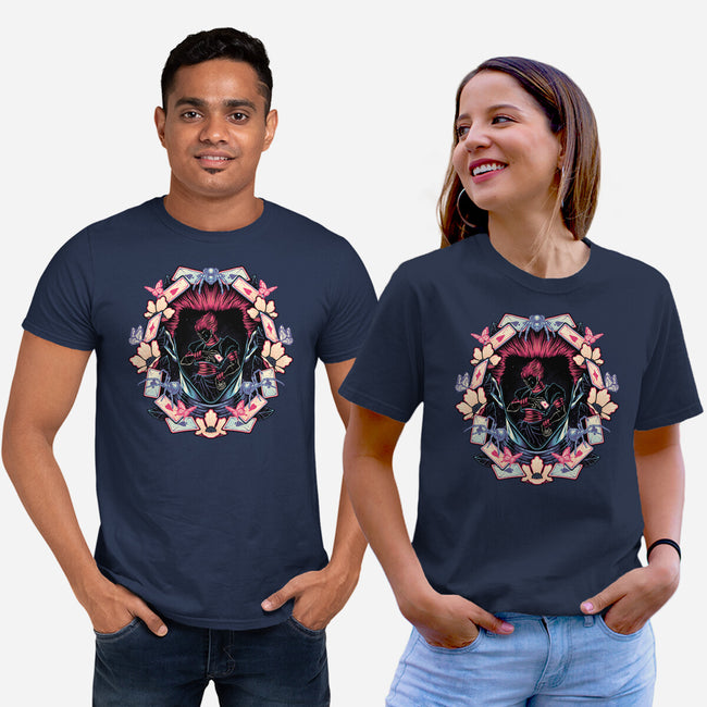 Enigmatic Magician-Unisex-Basic-Tee-glitchygorilla