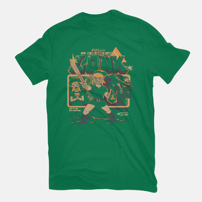 Legend Of Lonk-Unisex-Basic-Tee-ilustrata