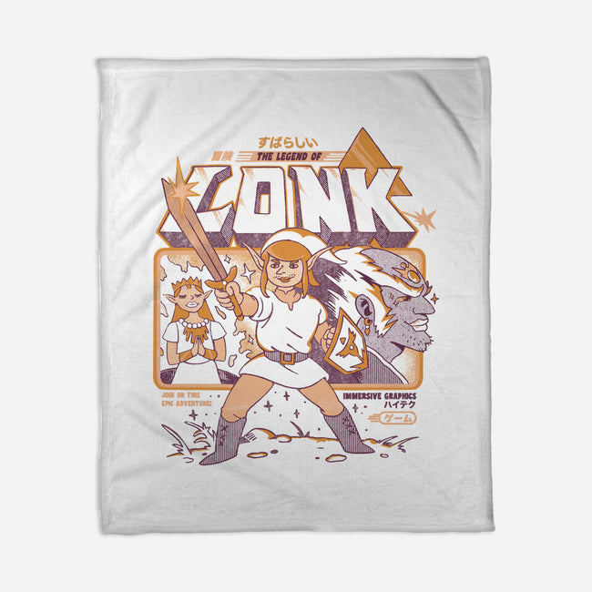 Legend Of Lonk-None-Fleece-Blanket-ilustrata