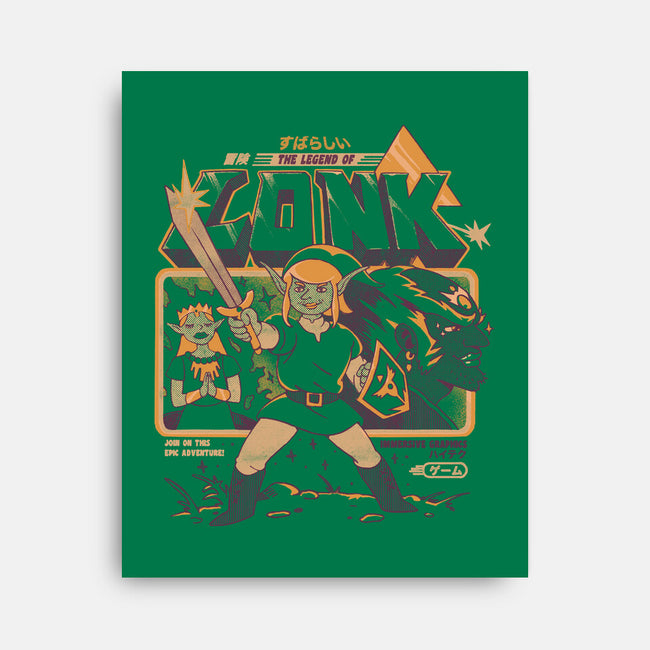 Legend Of Lonk-None-Stretched-Canvas-ilustrata