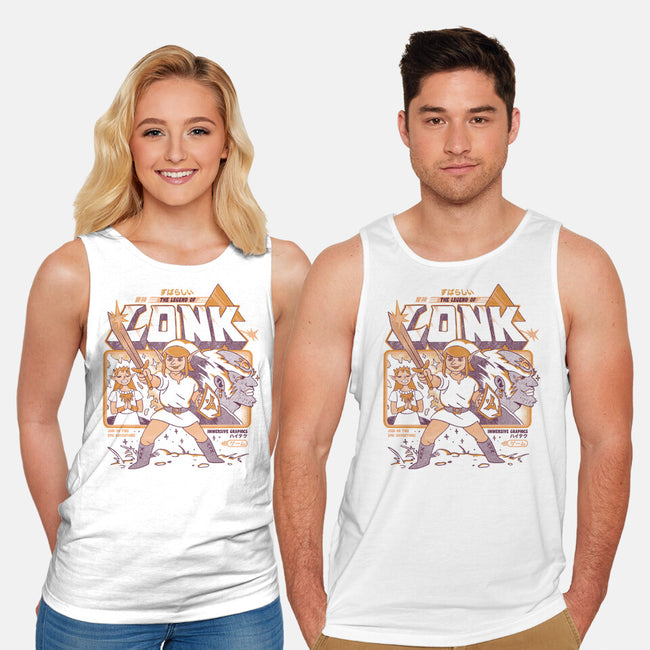 Legend Of Lonk-Unisex-Basic-Tank-ilustrata