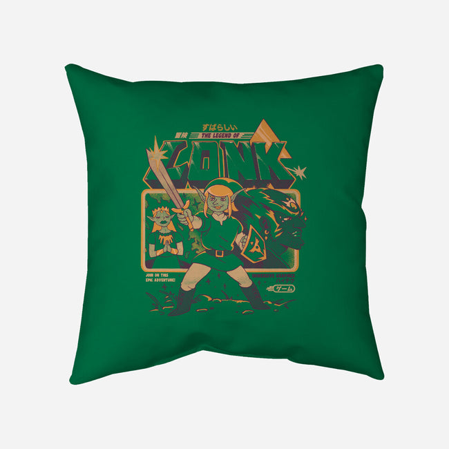 Legend Of Lonk-None-Removable Cover w Insert-Throw Pillow-ilustrata