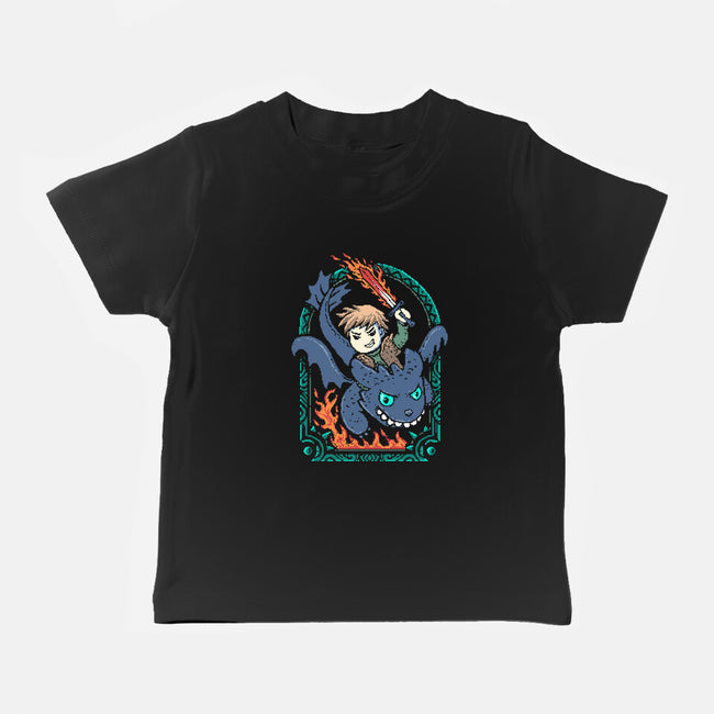 Dragon's Trainer-Baby-Basic-Tee-marsdkart