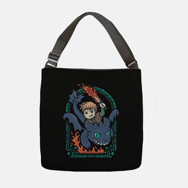 Dragon's Trainer-None-Adjustable Tote-Bag-marsdkart