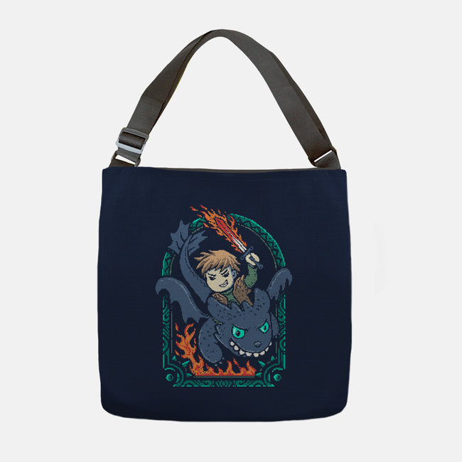 Dragon's Trainer-None-Adjustable Tote-Bag-marsdkart