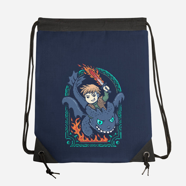 Dragon's Trainer-None-Drawstring-Bag-marsdkart