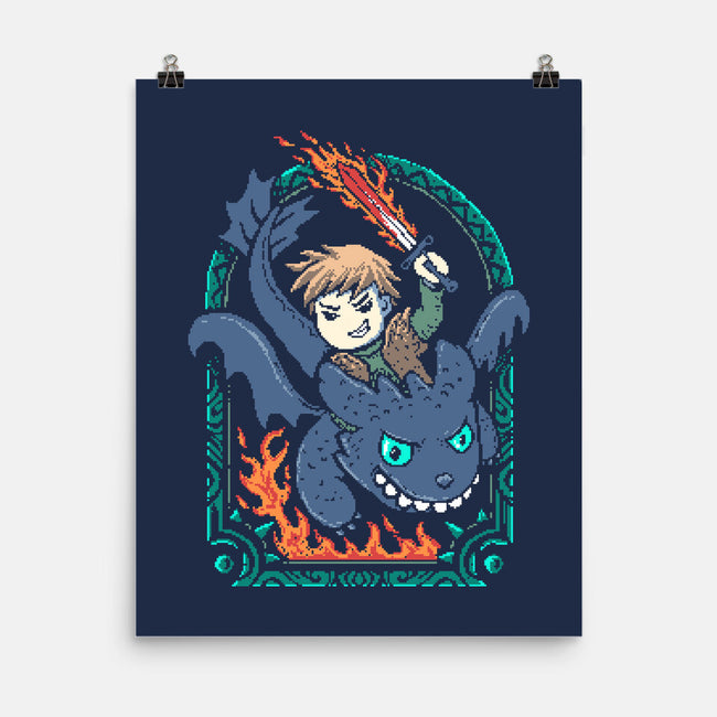 Dragon's Trainer-None-Matte-Poster-marsdkart