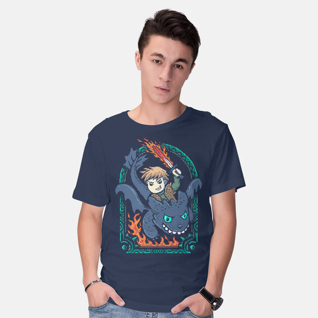 Dragon's Trainer-Mens-Basic-Tee-marsdkart