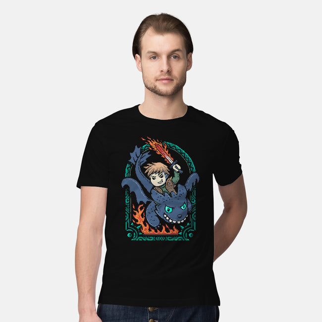 Dragon's Trainer-Mens-Premium-Tee-marsdkart